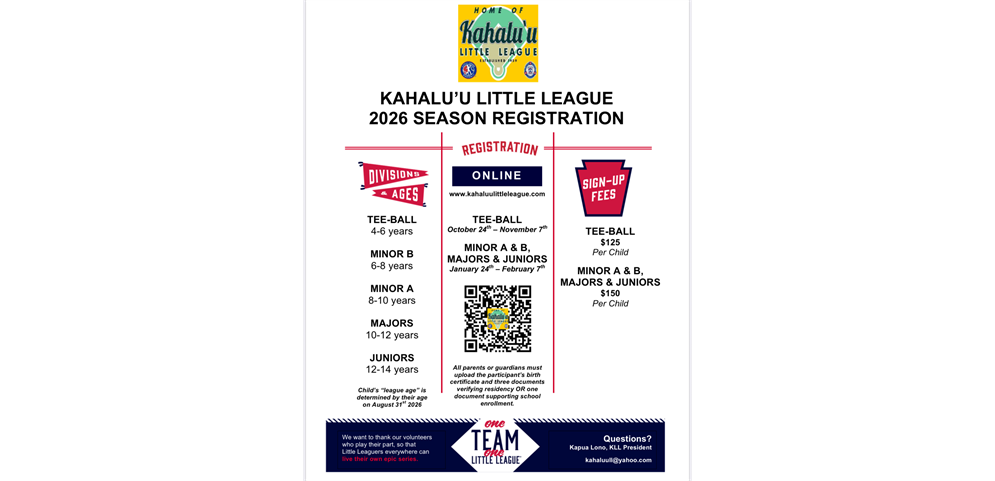 Registration Info